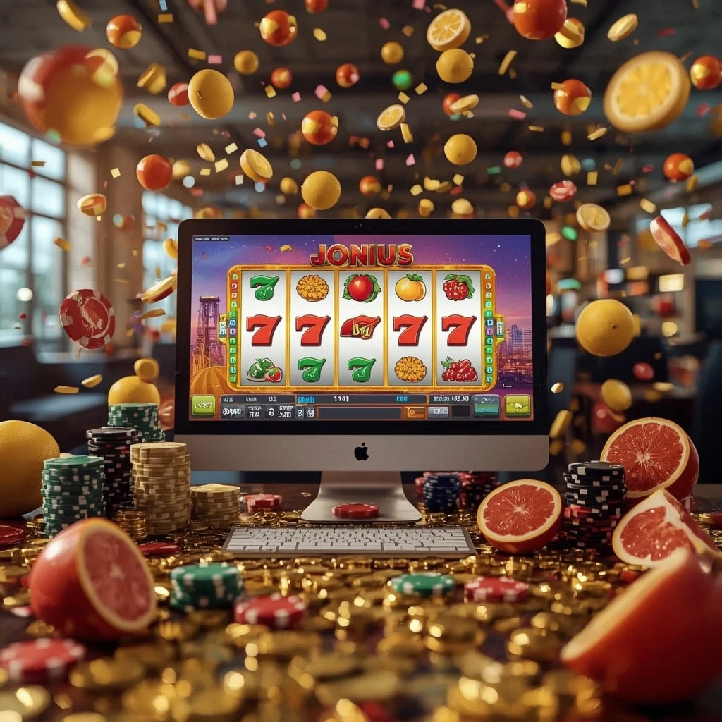 Slot machine sul monitor TOMBOLA CASINO